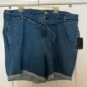 Eloquii Denim Shorts size 20.